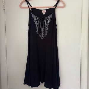 Black Summer Swing Dress Mossimo